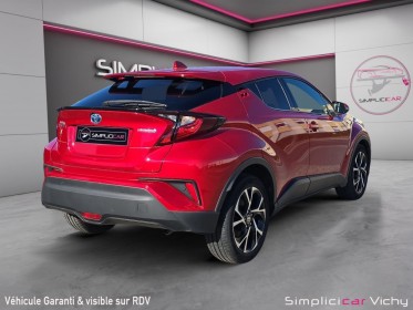 Toyota c-hr hybride rc18 122 ch edition première main car play régulateur adaptatif garantie 12 mois occasion simplicicar...