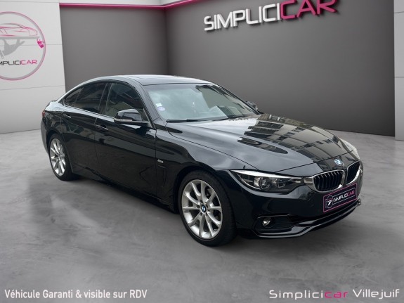 Bmw serie 4 gran coupe f36 lci 420i 184 ch bva8 m sport, garantie 12 mois, camera de recul, entretient bmw occasion...