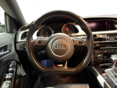 Audi a5 sportback v6 3.0 tdi 245 clean diesel s line quattro s tronic 7 garantie 12 mois siège cuir/chauffant/électrique,...