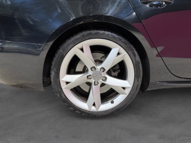 Audi a5 sportback v6 3.0 tdi 245 clean diesel s line quattro s tronic 7 garantie 12 mois siège cuir/chauffant/électrique,...