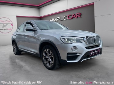 Bmw x4 g02 xdrive20d 190ch bva8 xline garantie premium aout 2026 caméra/hayon electrique/sièges chauffants et electriques...