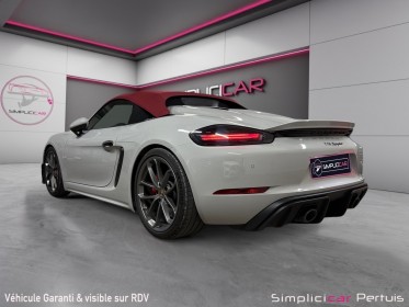 Porsche 718 boxster 4.0 400 ch occasion simplicicar pertuis  simplicicar simplicibike france