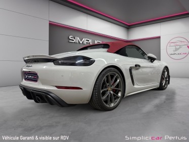 Porsche 718 boxster 4.0 400 ch occasion simplicicar pertuis  simplicicar simplicibike france