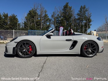 Porsche 718 boxster 4.0 400 ch occasion simplicicar pertuis  simplicicar simplicibike france