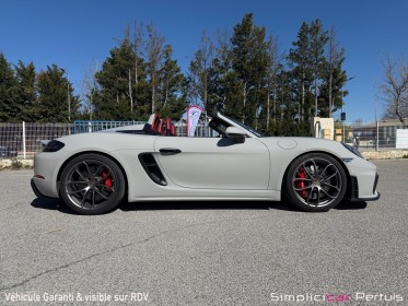 Porsche 718 boxster 4.0 400 ch occasion simplicicar pertuis  simplicicar simplicibike france