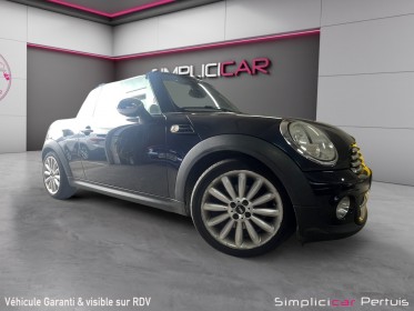Mini cabriolet r57 d 112 ch cooper pack chili a occasion simplicicar pertuis  simplicicar simplicibike france