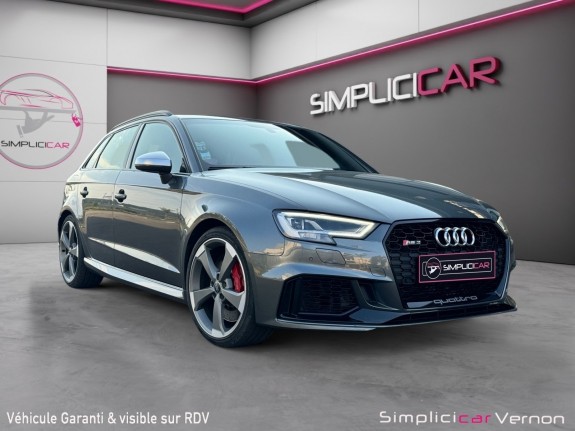 Audi rs3 sportback 2.5 tfsi 400 s tronic 7 quattro  véhicule français  phares matrix  susp. magnetic audi occasion...