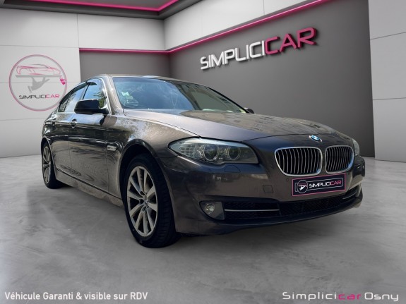 Bmw serie 5 f10 520d 184ch 127g luxe a || garantie 12 mois || occasion osny simplicicar simplicibike france