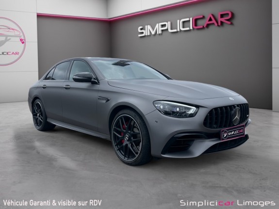 Mercedes classe e 63 s amg speedshift mct amg 4-matic occasion simplicicar limoges  simplicicar simplicibike france
