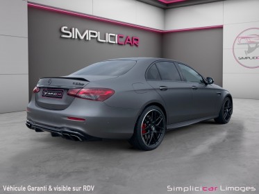 Mercedes classe e 63 s amg speedshift mct amg 4-matic occasion simplicicar limoges  simplicicar simplicibike france