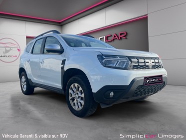 Dacia duster blue dci 115 4x2 expression tva recuperable occasion simplicicar limoges  simplicicar simplicibike france