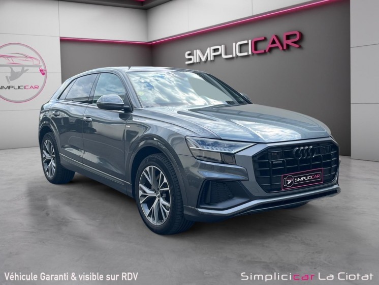 Audi q8 q8 50 tdi 286 tiptronic 8 quattro s line occasion simplicicar la ciotat simplicicar simplicibike france Audi q8 q8 50 tdi 286 tiptronic 8 quattro s line occasion simplicicar la ciotat simplicicar simplicibike france