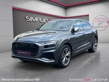 Audi q8 q8 50 tdi 286 tiptronic 8 quattro s line occasion simplicicar la ciotat simplicicar simplicibike france