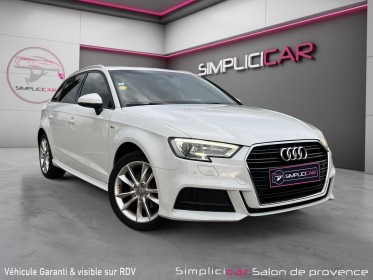 Audi a3 sportback 2.0 tdi 150 s tronic 7 s line/garantie/rÉgulateur de vitesse/carplay occasion simplicicar salon de...