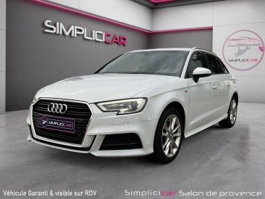 Audi a3 sportback 2.0 tdi 150 s tronic 7 s line/garantie/rÉgulateur de vitesse/carplay occasion simplicicar salon de...