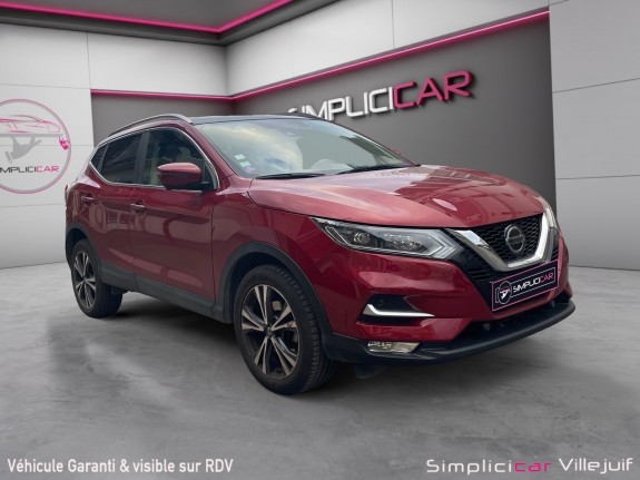 Nissan qashqai 2018 1.2 dig-t 115  xtronic tekna, caméra de recul/360, toit panoramique, garantie 12 mois occasion...