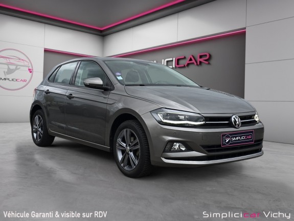 Volkswagen polo 1.0 tsi 95 ss bvm5 carat apple carplay sièges avants chauffants garantie 12 mois occasion simplicicar vichy...