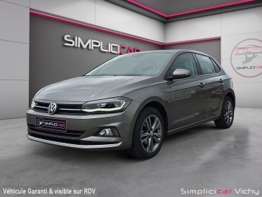 Volkswagen polo 1.0 tsi 95 ss bvm5 carat apple carplay sièges avants chauffants garantie 12 mois occasion simplicicar vichy...