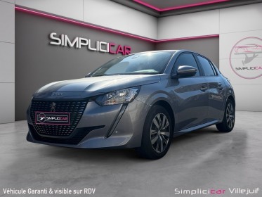 Peugeot 208 2020 puretech 100 ss bvm6 active radar de recul carplay garantie 12 mois occasion simplicicar villejuif ...