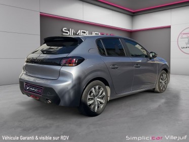 Peugeot 208 2020 puretech 100 ss bvm6 active radar de recul carplay garantie 12 mois occasion simplicicar villejuif ...
