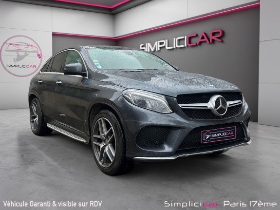 Mercedes gle coupe 350 d 9g-tronic 4matic fascination sieges electiques a memoire/toit ouvrant/ carplay/harman kardon/pack......