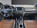 Ford ranger super cabine 3.2 tdci 200 ch 4x4 bva6 wildtrak tva récupérable carplay attelage révisé garantie 12 mois...