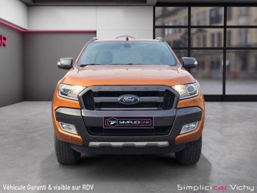 Ford ranger super cabine 3.2 tdci 200 ch 4x4 bva6 wildtrak tva récupérable carplay attelage révisé garantie 12 mois...
