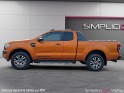 Ford ranger super cabine 3.2 tdci 200 ch 4x4 bva6 wildtrak tva récupérable carplay attelage révisé garantie 12 mois...