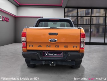 Ford ranger super cabine 3.2 tdci 200 ch 4x4 bva6 wildtrak tva récupérable carplay attelage révisé garantie 12 mois...