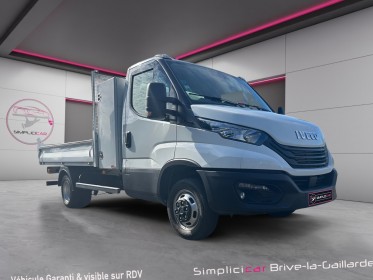 Iveco daily chassis cabine c 35 c 16 emp 3000 quad-leaf bvm6 tva récupérable occasion simplicicar brive la gaillarde ...