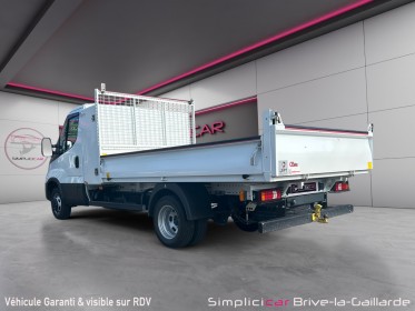 Iveco daily chassis cabine c 35 c 16 emp 3000 quad-leaf bvm6 tva récupérable occasion simplicicar brive la gaillarde ...