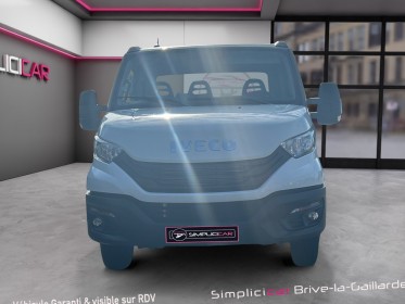 Iveco daily chassis cabine c 35 c 16 emp 3000 quad-leaf bvm6 tva récupérable occasion simplicicar brive la gaillarde ...