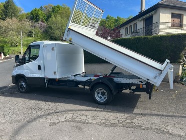 Iveco daily chassis cabine c 35 c 16 emp 3000 quad-leaf bvm6 tva récupérable occasion simplicicar brive la gaillarde ...
