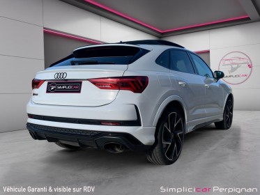 Audi rs q3 sportback 2.5 tfsi quattro s 400 ch pas de malus tronic 7 toit ouvrant/caméra/rs mode garantie 12 mois occasion...