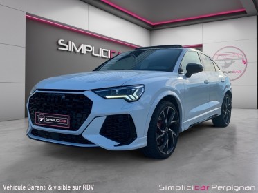 Audi rs q3 sportback 2.5 tfsi quattro s 400 ch pas de malus tronic 7 toit ouvrant/caméra/rs mode garantie 12 mois occasion...