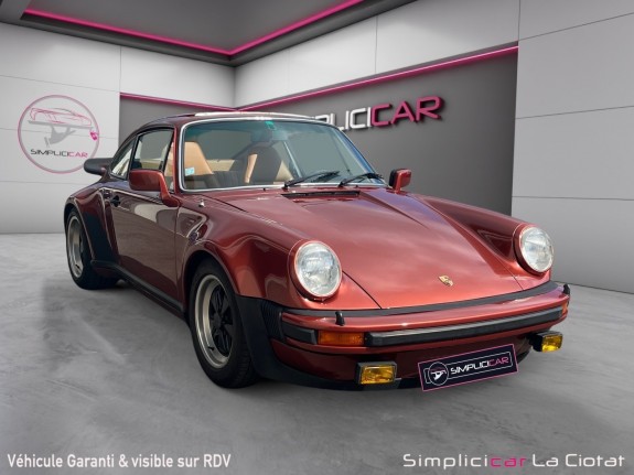 Porsche 930 turbo 3.0l moteur refait fin 2024/ origine france occasion simplicicar la ciotat simplicicar simplicibike france