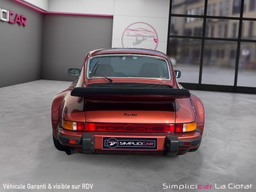 Porsche 930 turbo 3.0l moteur refait fin 2024/ origine france occasion simplicicar la ciotat simplicicar simplicibike france