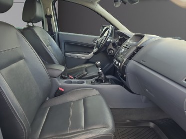 Ford ranger double cabine 2.2 tdci 150 4x4 limited attelage hard top sièges chauffants garantie 12 mois occasion simplicicar...