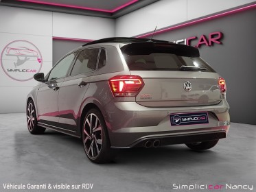Volkswagen polo gti 200ch/toit ouvrant/beats audio/cockpit/alcantara - garantie 12 mois occasion simplicicar nancy...