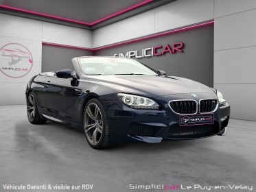 Bmw m6 cabriolet f12 m m sport occasion simplicicar velay simplicicar simplicibike france