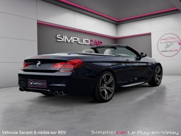 Bmw m6 cabriolet f12 m m sport occasion simplicicar velay simplicicar simplicibike france