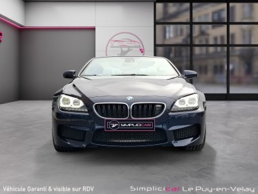 Bmw m6 cabriolet f12 m m sport occasion simplicicar velay simplicicar simplicibike france