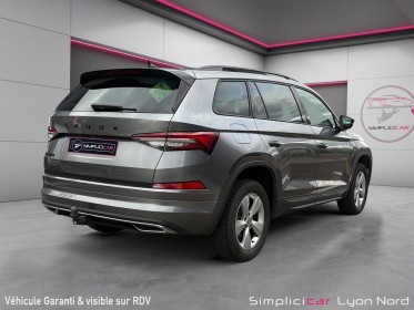 Skoda kodiaq 1.5 tsi 150 act dsg7 7pl sportline occasion simplicicar lyon nord  simplicicar simplicibike france
