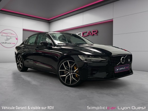 Volvo s60 t8 twin engine 318  87 ch geartronic 8 polestar engineered - garantie 12 mois occasion simplicicar lyon ouest...