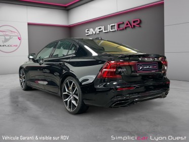 Volvo s60 t8 twin engine 318  87 ch geartronic 8 polestar engineered - garantie 12 mois occasion simplicicar lyon ouest...