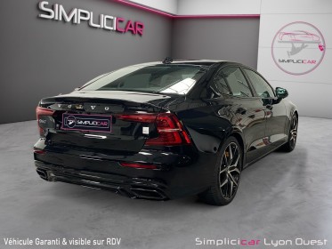 Volvo s60 t8 twin engine 318  87 ch geartronic 8 polestar engineered - garantie 12 mois occasion simplicicar lyon ouest...