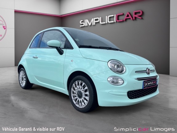 Fiat 500 69 lounge occasion simplicicar limoges  simplicicar simplicibike france