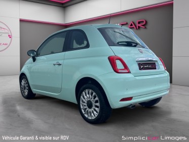 Fiat 500 69 lounge occasion simplicicar limoges  simplicicar simplicibike france