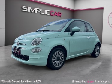 Fiat 500 69 lounge occasion simplicicar limoges  simplicicar simplicibike france