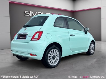 Fiat 500 69 lounge occasion simplicicar limoges  simplicicar simplicibike france